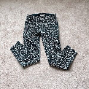Tory Burch Walker Cargo Dotted Pony Print Pants